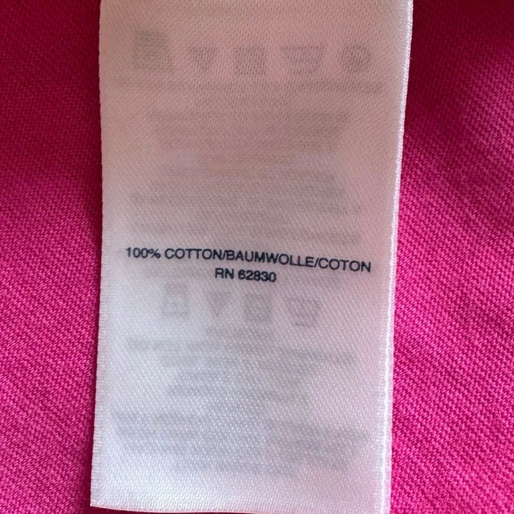 Lands End Pink Sleeveless Dress Embroidered  - Cover Up Size Large - Picture 12 of 15